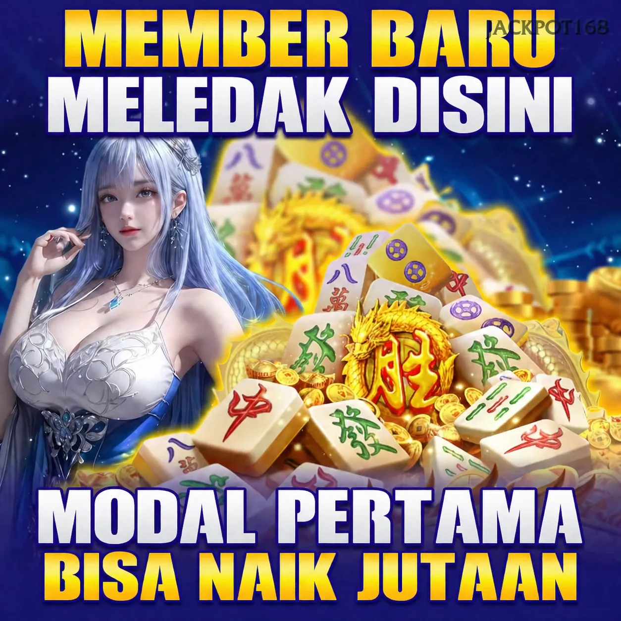 Ikon aplikasi jackpot168 resmi